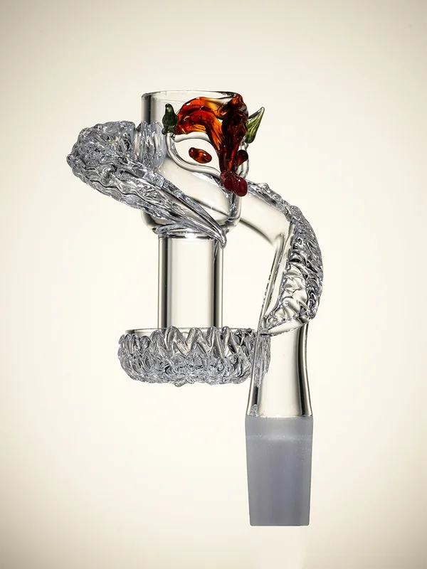 14 MM Twin-Tailed Fox Quartz Dab Nail 14 MM Twin-Tailed Fox Quartz Dab Nail