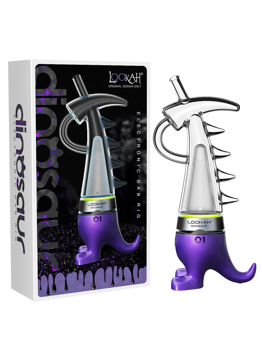 Lookah-Dinosaur-Erig-Purple Lookah-Dinosaur-Erig-Purple
