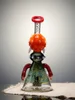 10 inch Monster Head Perc Beaker Glass Bong Orange Back 10 inch Monster Head Perc Beaker Glass Bong Orange Back