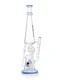 21&quot; Cool Percolator Sprinkler Bubbler Bong Blue