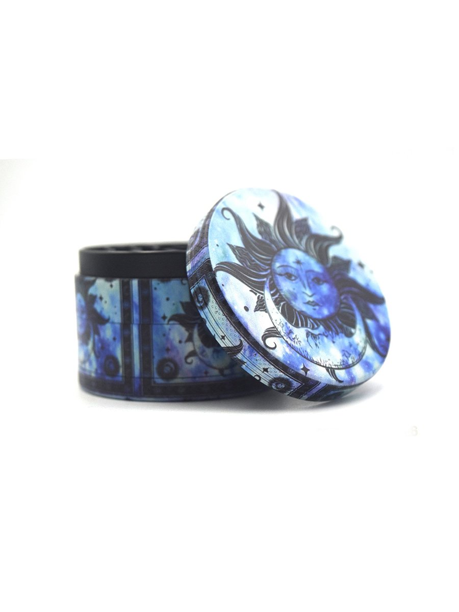 50MM butterfly 4 Layer Zinc Alloy Herb Grinder