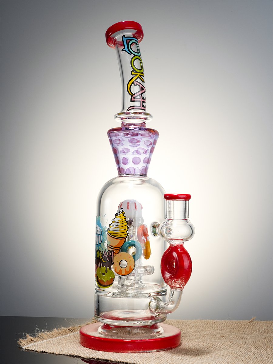 Dessert Menu Inline Sprinkler Glass Bong11