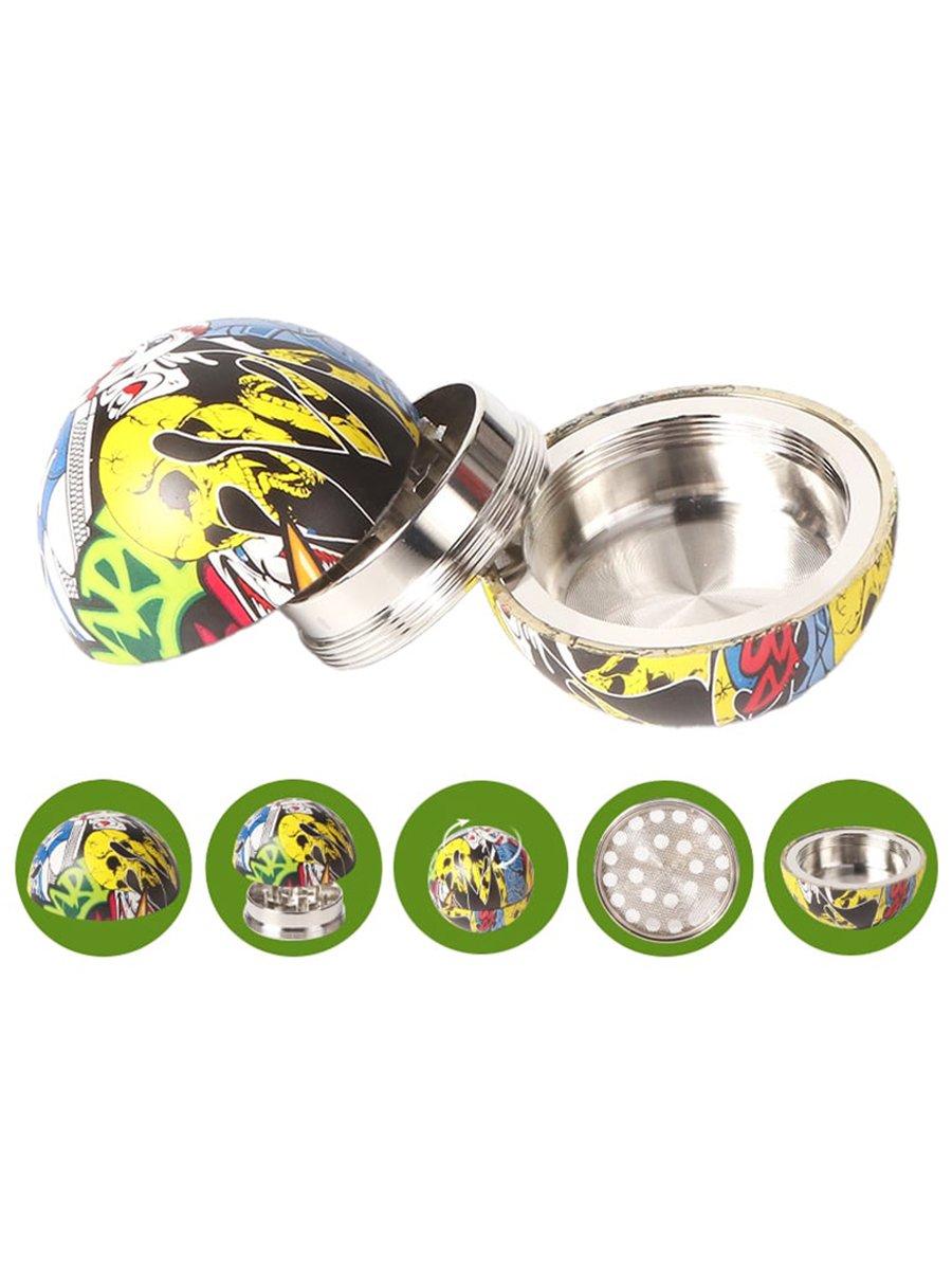 Creative Three-Layer Ball Herb Grinder3 Creative Three-Layer Ball Herb Grinder3