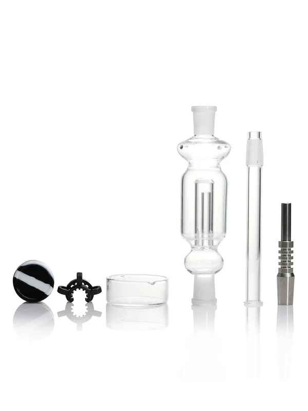 2PCS510 Thread Flowers Glass Bubbler Nectar Collector Kit 2PCS510 Thread Flowers Glass Bubbler Nectar Collector Kit