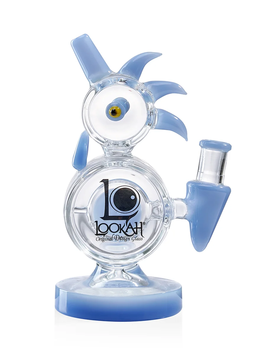 8" Mini Cock Dab Rig | Cute Bong, Colors: Jade Blue 8" Mini Cock Dab Rig | Cute Bong, Colors: Jade Blue