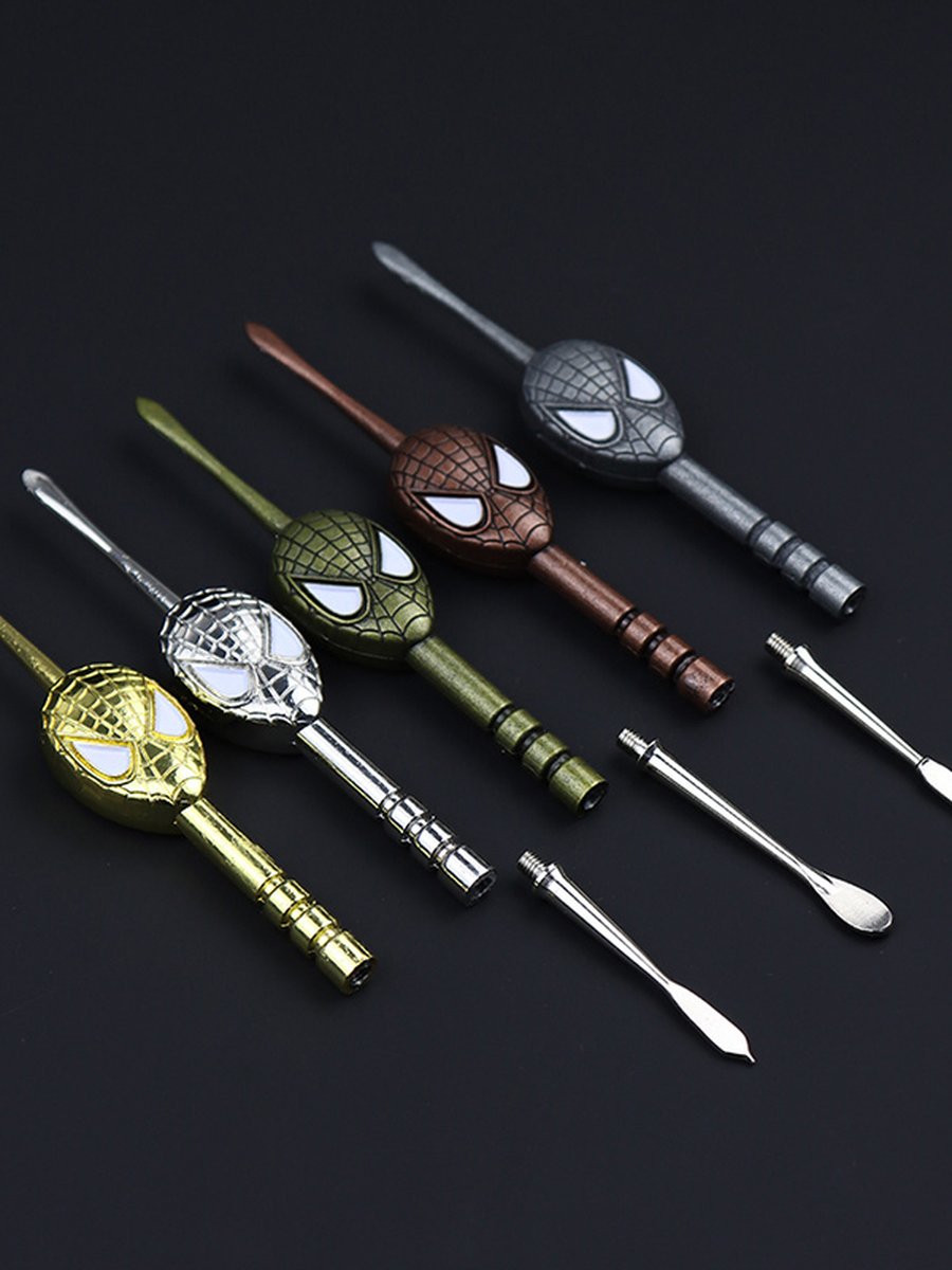 2PCS Spiderman Dab Spoon, 8 image 2PCS Spiderman Dab Spoon, 8 image
