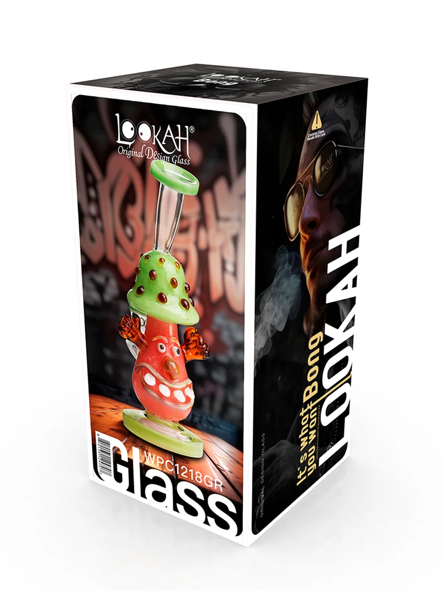 Green so cute clown mushroom dab rig package Green so cute clown mushroom dab rig package