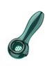 7-Hole Spoon Glass Pipe Green Main 7-Hole Spoon Glass Pipe Green Main