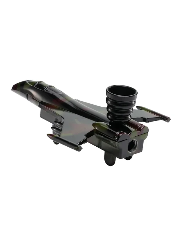 Camouflage Yellow Creative Airplane Zinc Alloy Pipe Camouflage Yellow Creative Airplane Zinc Alloy Pipe