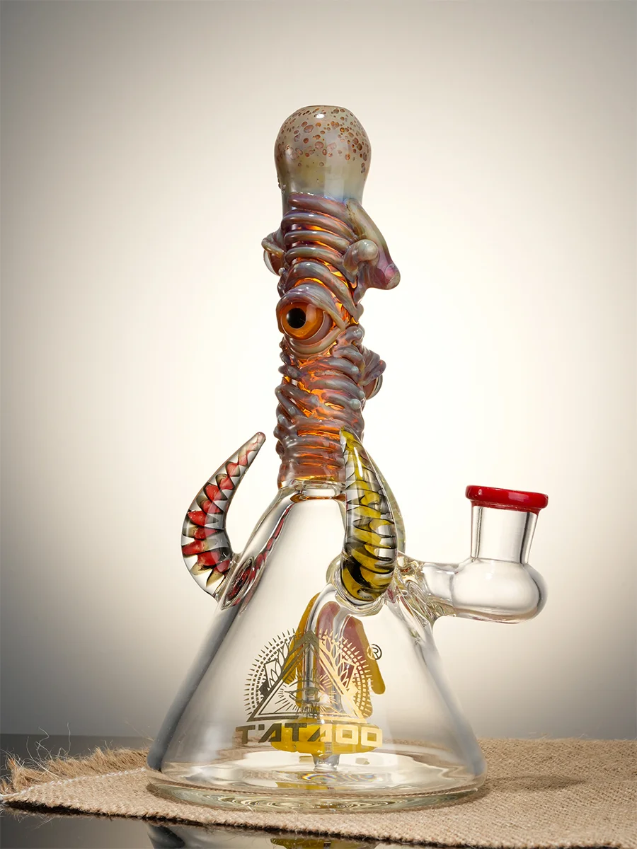 8.5" Penis Mini Cool Glass Beaker Bong4 8.5" Penis Mini Cool Glass Beaker Bong4