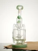 Lookah 10" Orbital Double Chamber Recycler Glass Bong, Colors: Blue, 6 image Lookah 10" Orbital Double Chamber Recycler Glass Bong, Colors: Blue, 6 image