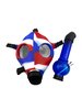 Round Three-Color Silicone Gas Mask Bong Round Three-Color Silicone Gas Mask Bong
