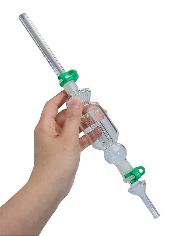 2PCS Flowers Glass Bubbler Nectar Collector Kit, 2 image