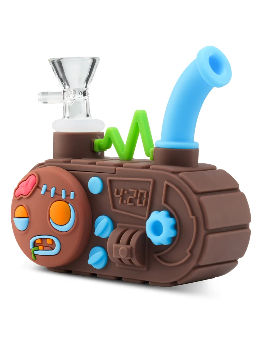 Mini Radio Silicone Bongs, 3 image