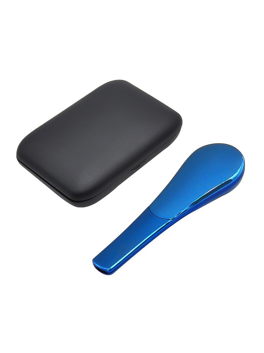 metal pot pipe  blue