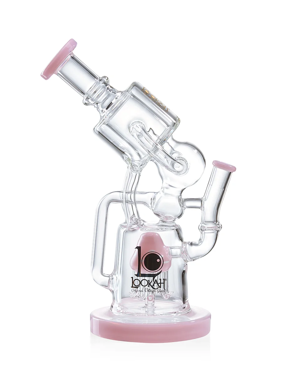 efficient recycler portable bong pink efficient recycler portable bong pink