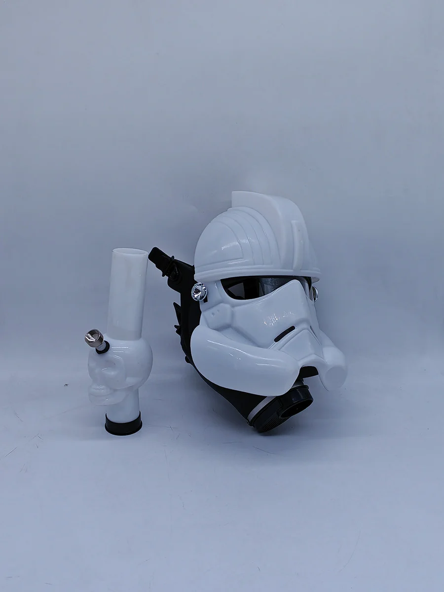 White Stormtrooper Gas Mask Bong4 White Stormtrooper Gas Mask Bong4