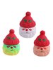 6PCS Lovely Christmas 4 Layer Metal Grinder
