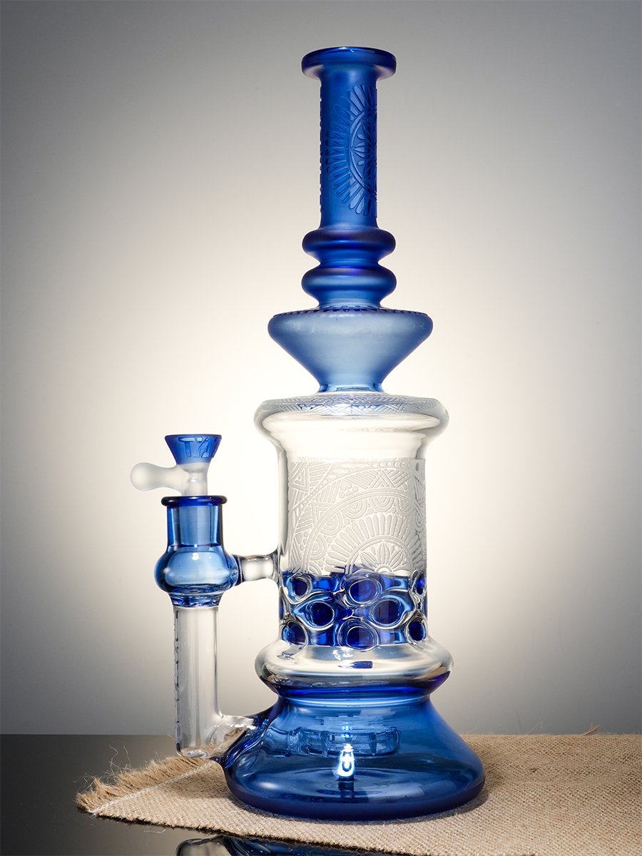 12.5" Vintage Tattoo Beaker Water Pipe7 12.5" Vintage Tattoo Beaker Water Pipe7