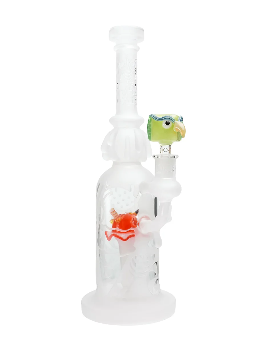 Green 14MM Owl Glass Bowl4