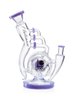 Percolator Accordion Dab Rig — Purple1 Percolator Accordion Dab Rig — Purple1