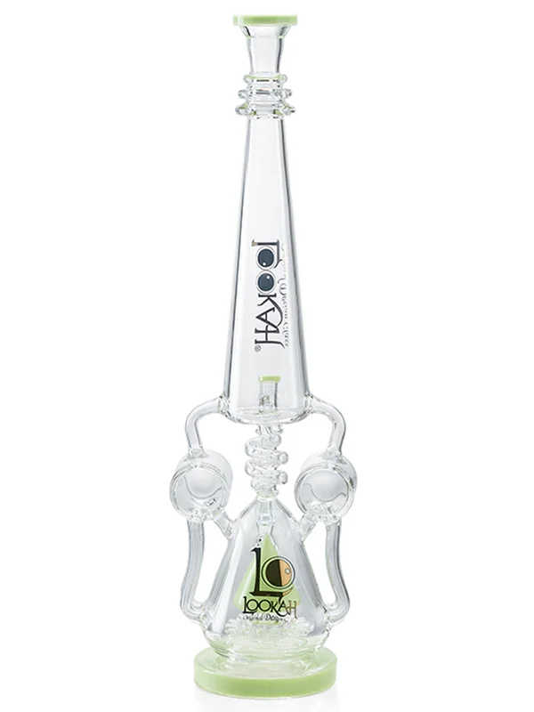 Recycler Cool Percolator Big Bong green Recycler Cool Percolator Big Bong green