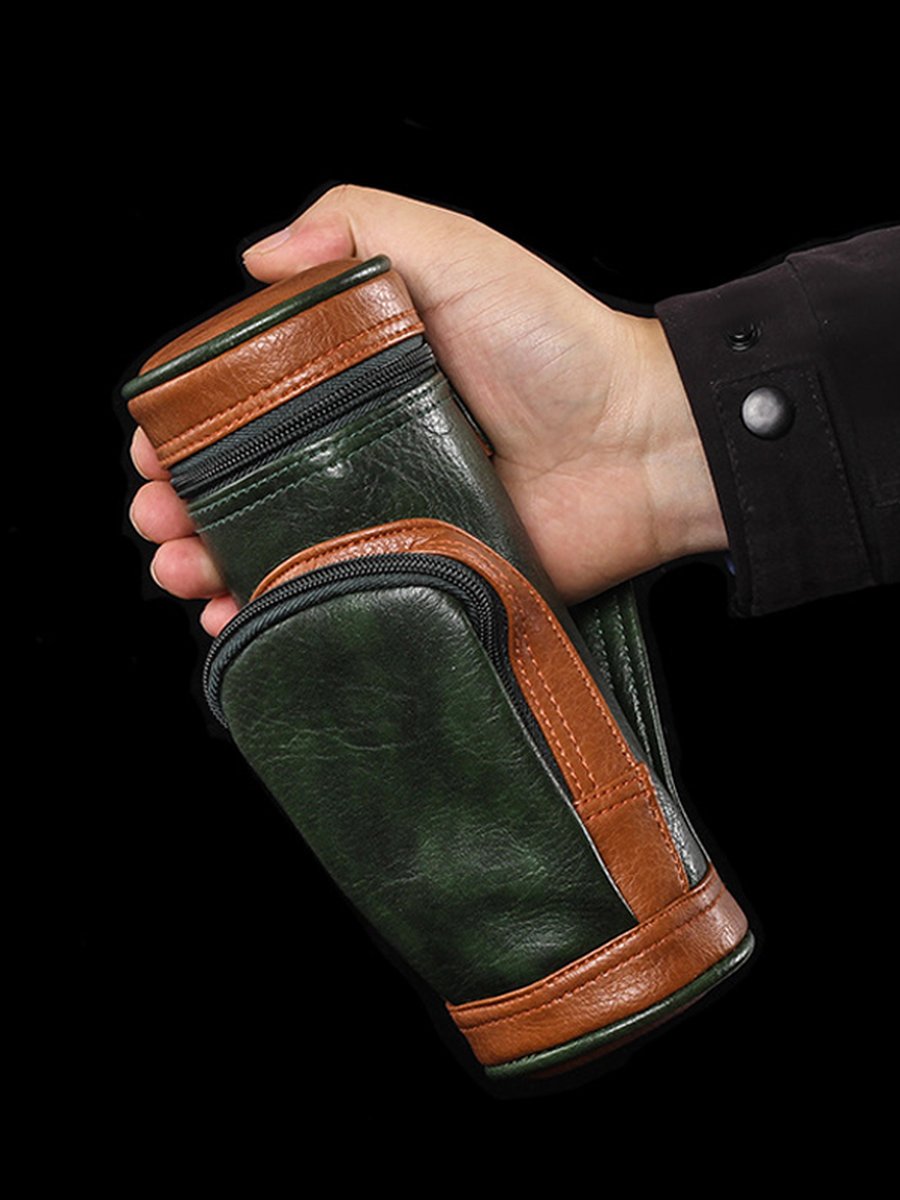PU Leather Golf Cigar Moisturizer Bag Humidor PU Leather Golf Cigar Moisturizer Bag Humidor