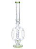 Lookah Bong 21" Glass Recycler Super Filtration Ice Water Pipe - Clear Black, Colors: Clear Black, 15 image Lookah Bong 21" Glass Recycler Super Filtration Ice Water Pipe - Clear Black, Colors: Clear Black, 15 image