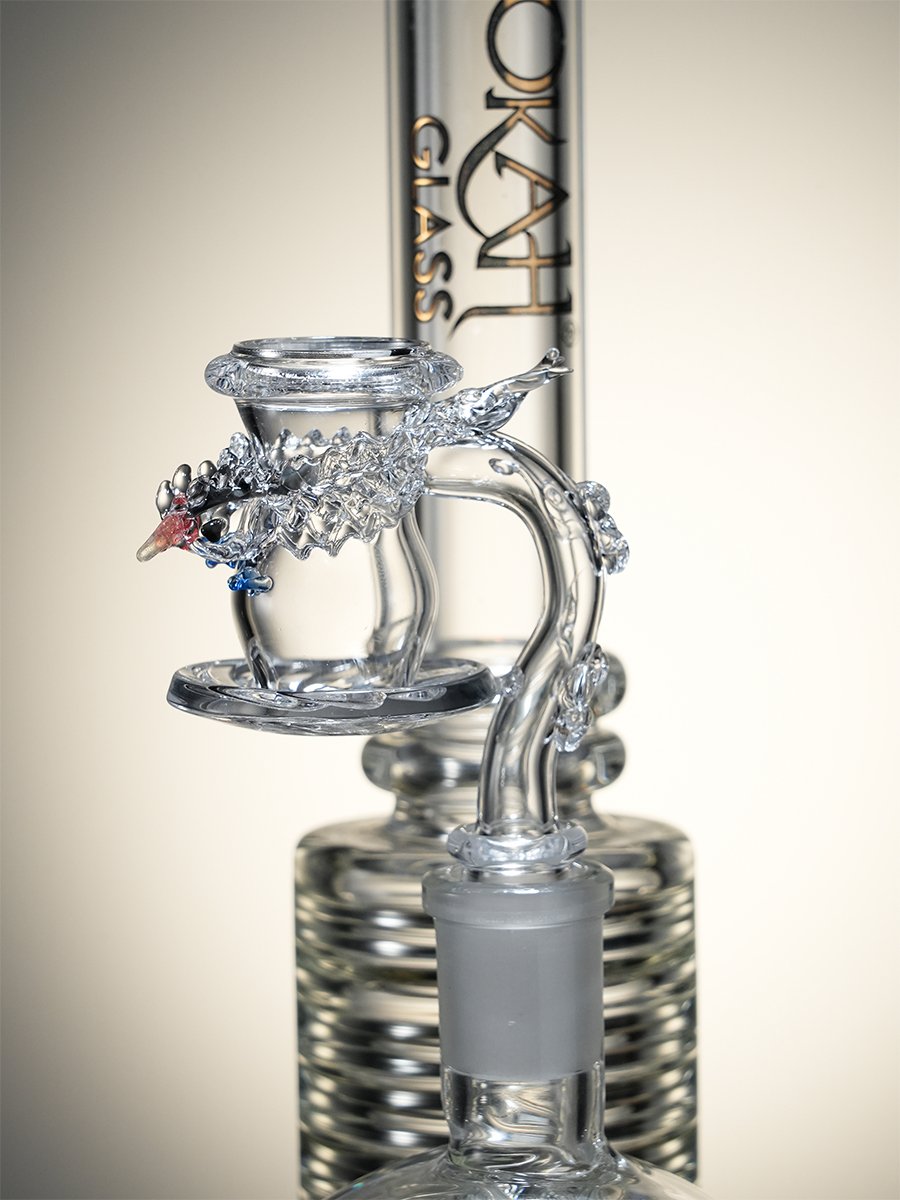 14MM Male 90° Cyclone Bird Quartz Nail Banger, 9 image