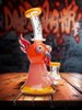 7.8” Cute Cartoon Owl Dab Rig orange 7.8” Cute Cartoon Owl Dab Rig orange