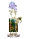 10-inch mushroom glass bong, Color: Purple