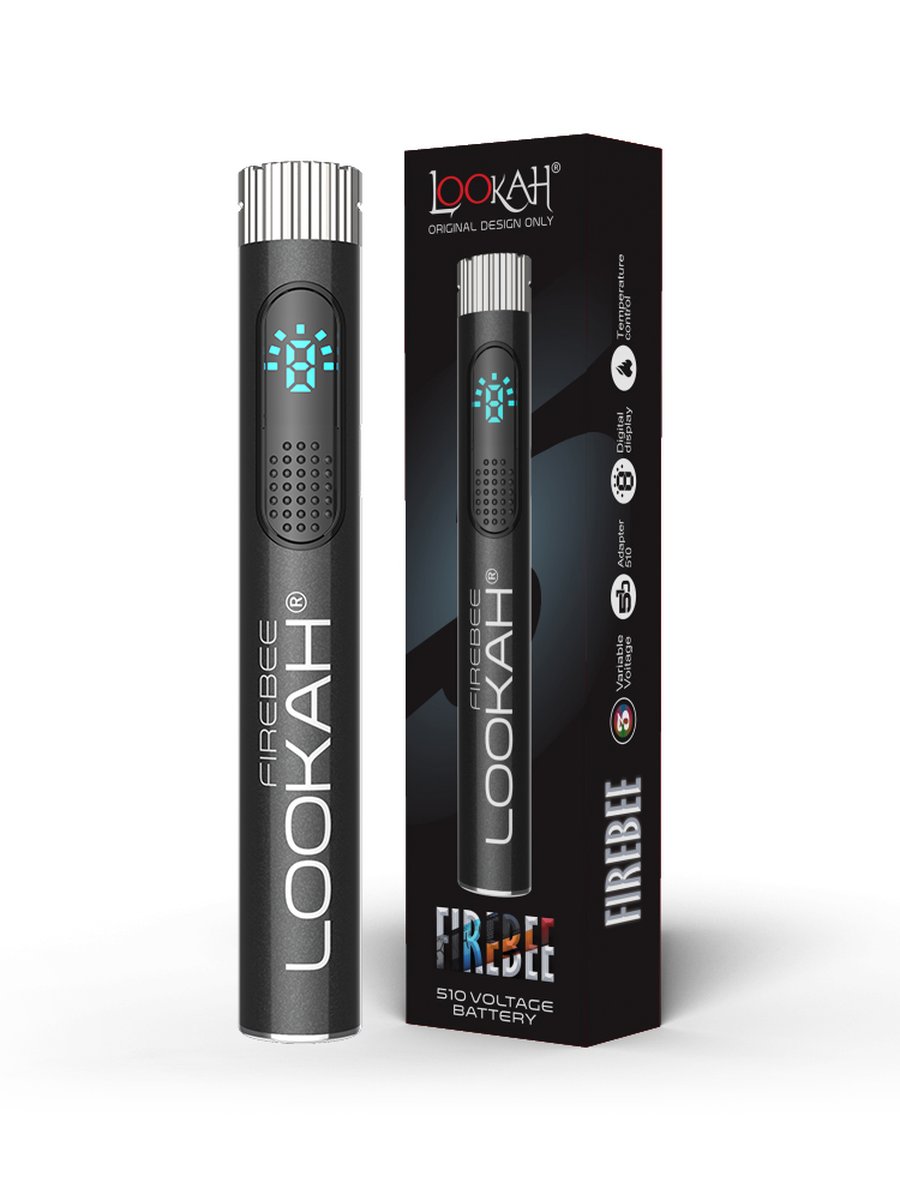LOOKAH Firebee Slim 510 Vape Pen Battery, Color: Red LOOKAH Firebee Slim 510 Vape Pen Battery, Color: Red