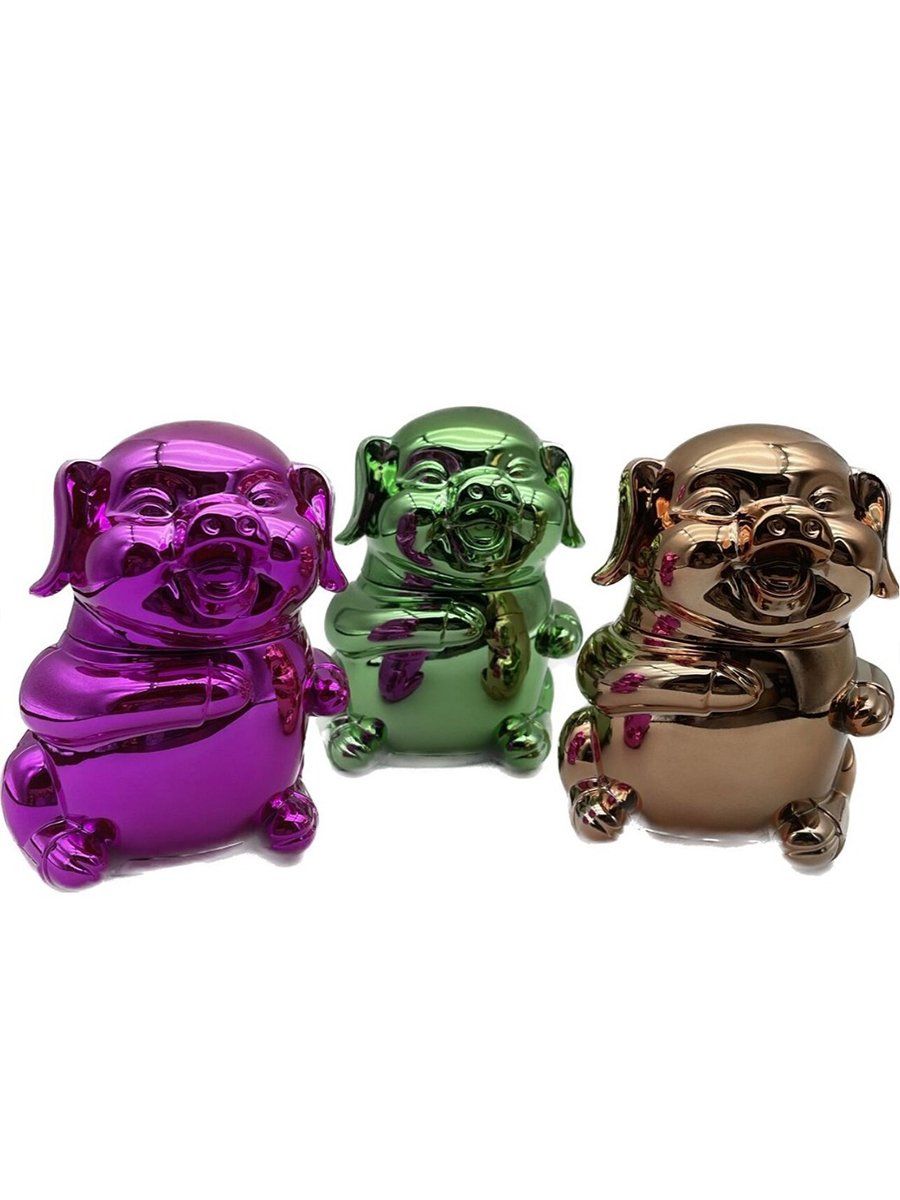 Adorable Little Pig Zinc Alloy Grinder