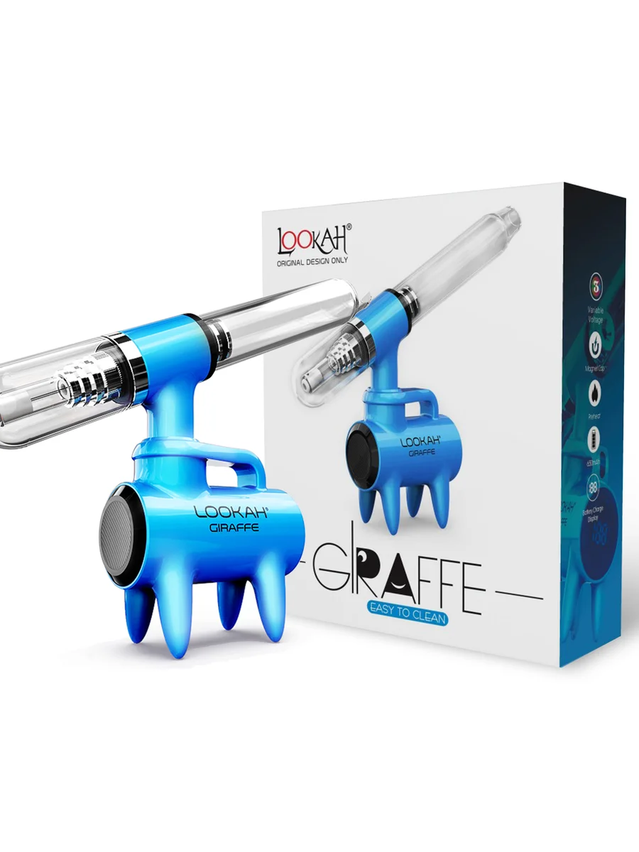 LOOKAH Giraffe Electric Nectar Collector | Dab Pen & Wax Pen, Color: Orange