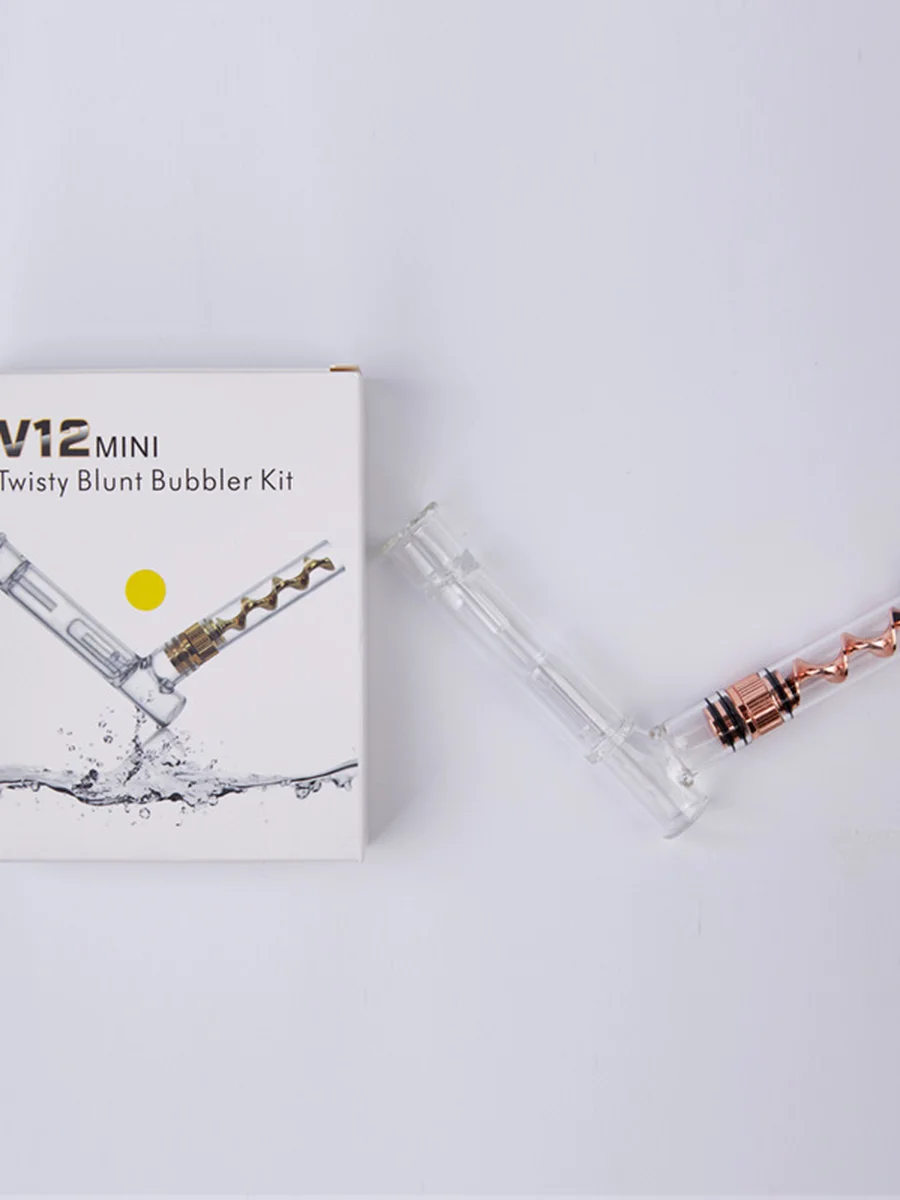 Twisty Glass Blunt Bubbler Kit 3 Twisty Glass Blunt Bubbler Kit 3