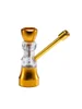 Gold Funny Hourglass Style Metal Pipe Gold Funny Hourglass Style Metal Pipe