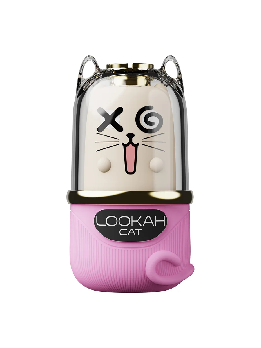 LOOKAH Cat Discreet 510 Battery | 510 Thread Battery, Color: Pink