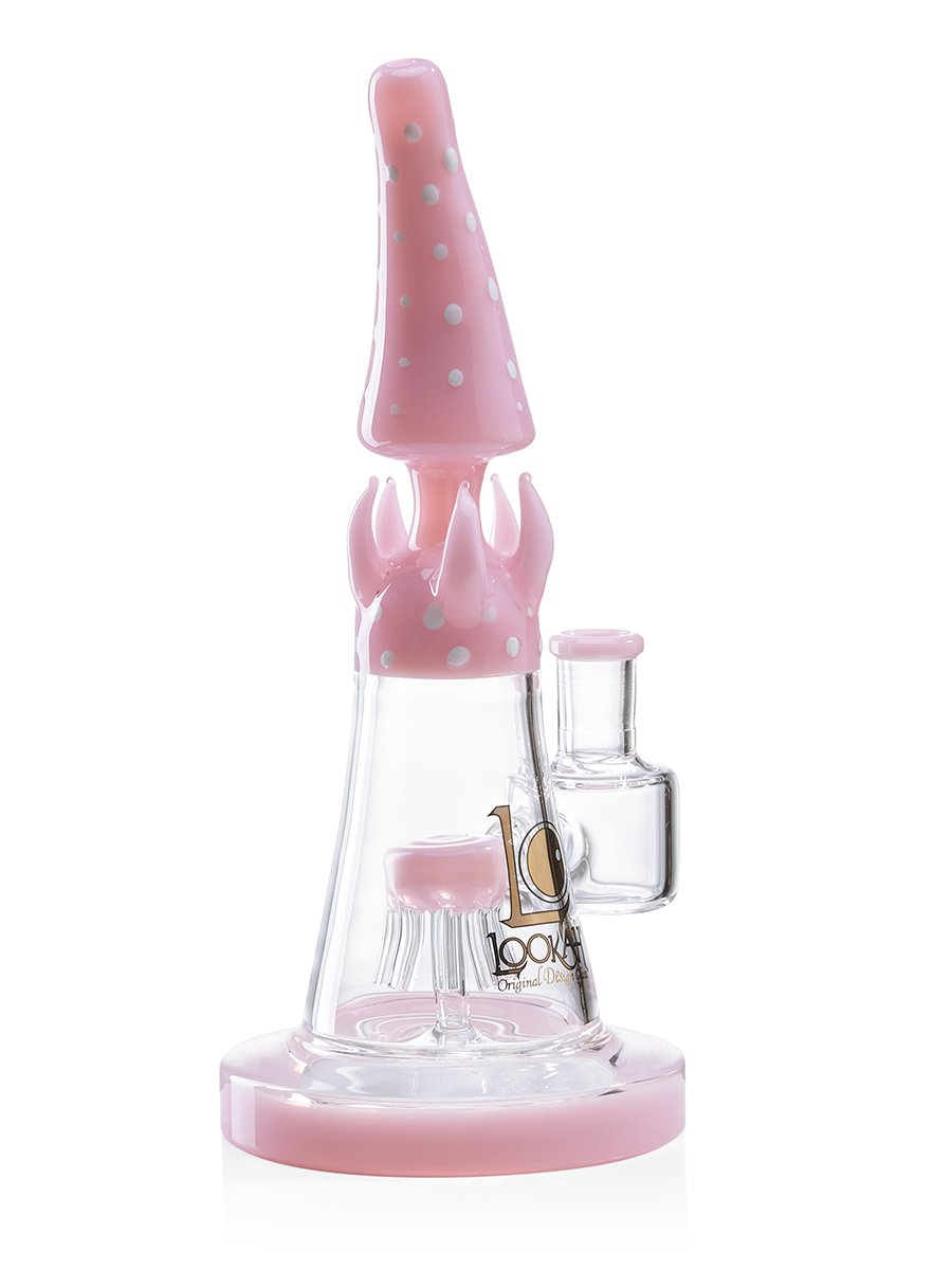 Mini Mushroom Haircut Bong — Pink2