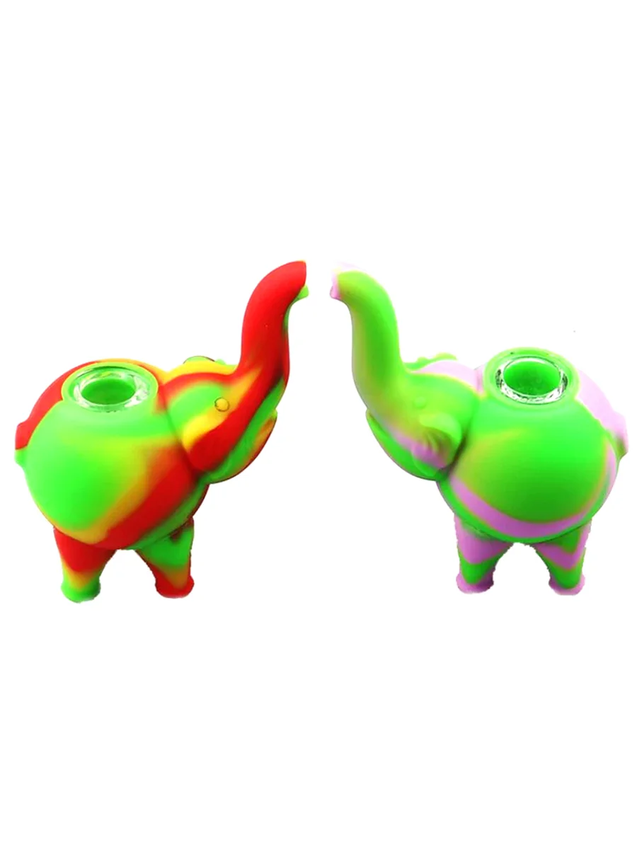 Elephant Silicone Pipe