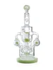 elegant epic sophisticated recycler bong kiwi green back
