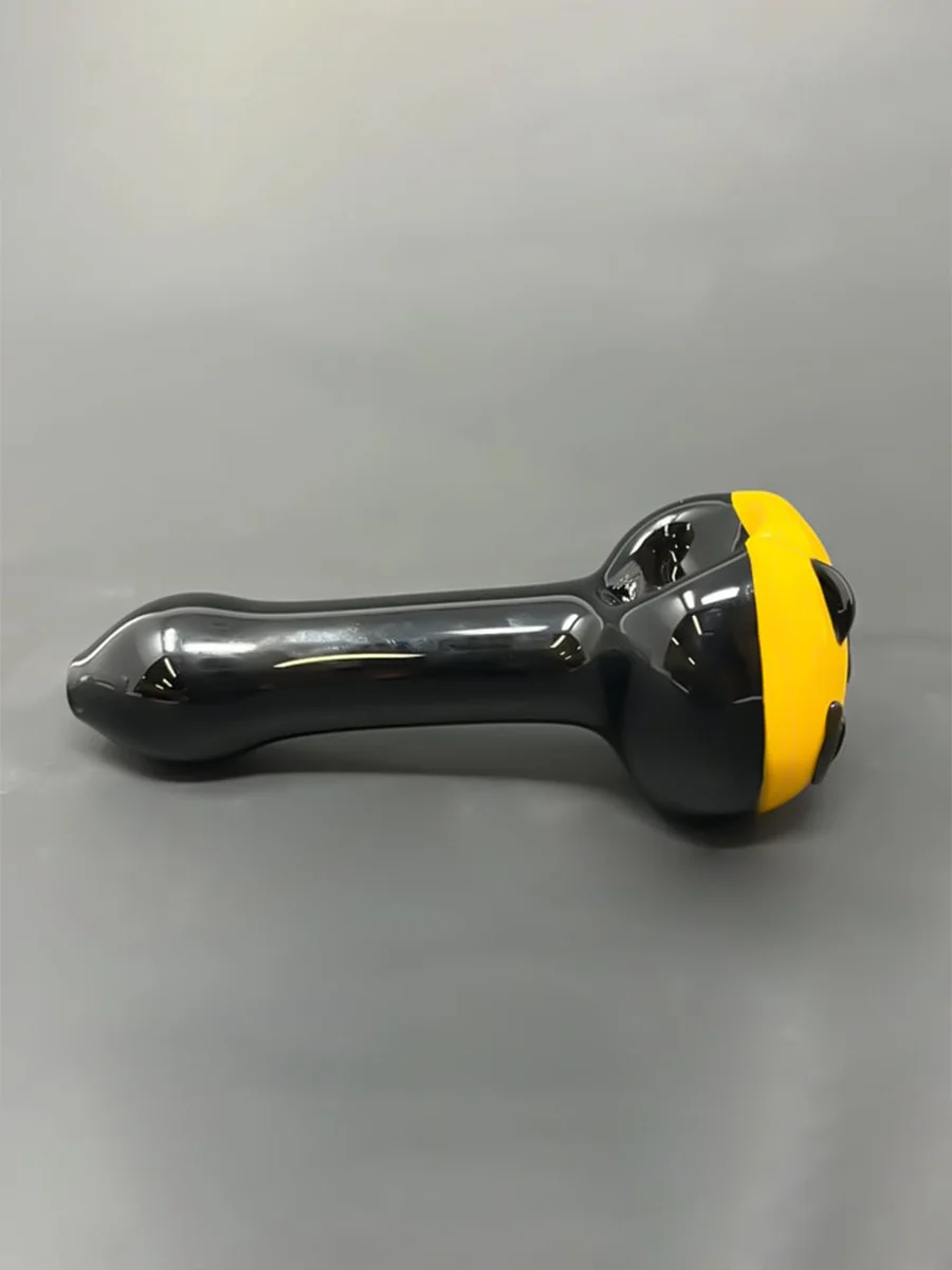 Pumpkin Glass Pipe, 3 image Pumpkin Glass Pipe, 3 image