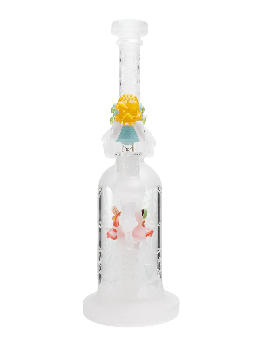 Light blue
Fangs Skull Glass Bowl6