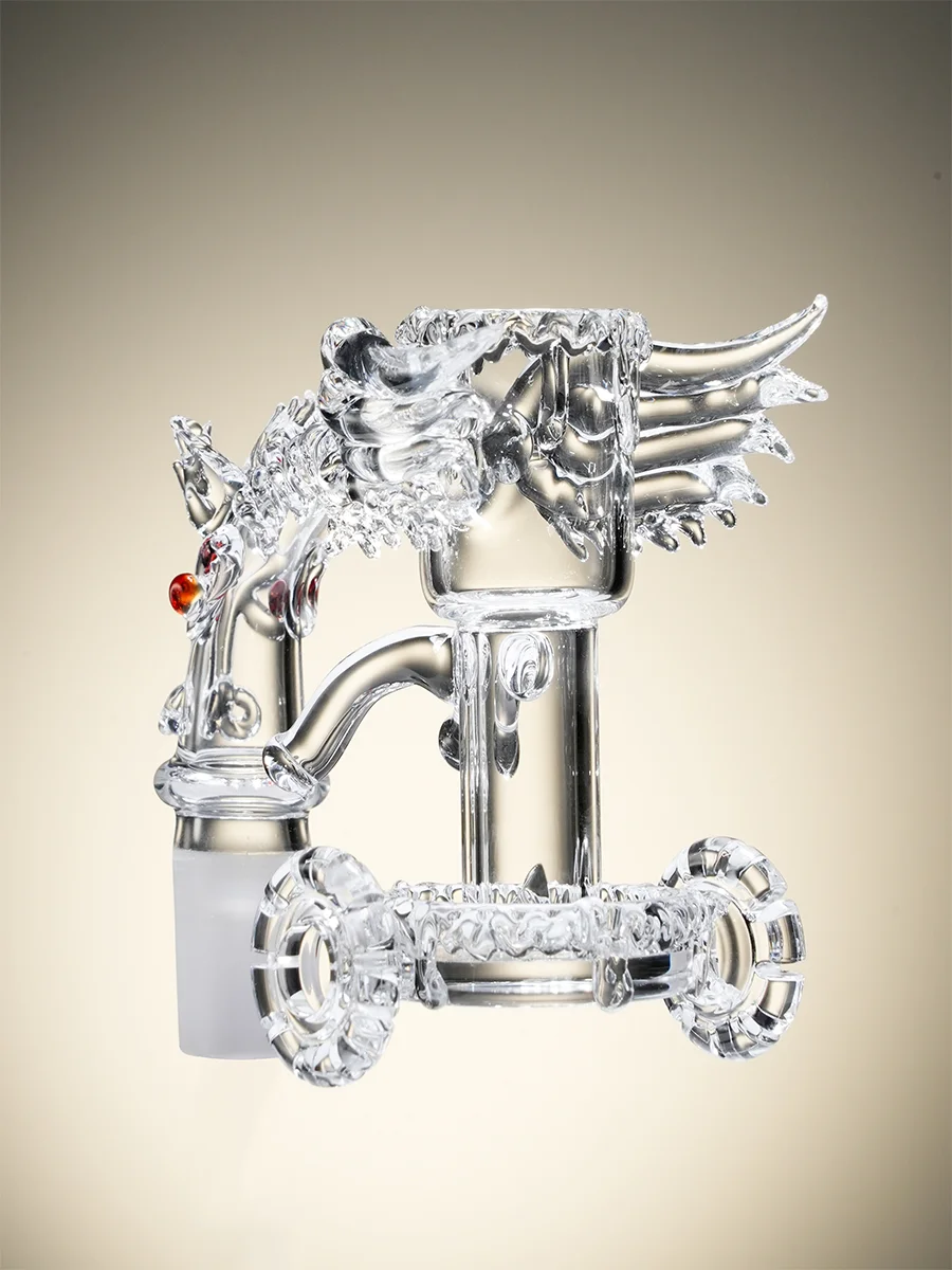 14 MM Winged Beast Quartz Banger Nail5 14 MM Winged Beast Quartz Banger Nail5