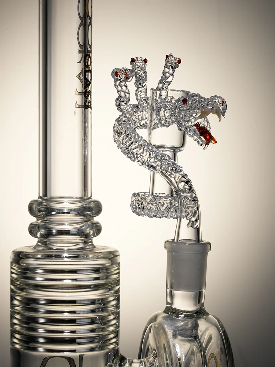 14MM Male 90° Cool Hydra Inspired Quartz Banger, 7 image 14MM Male 90° Cool Hydra Inspired Quartz Banger, 7 image