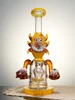 Lookah Bong 9" Turbine Perc Funny Looks Water Pipe, Colors: Yellow, 3 image Lookah Bong 9" Turbine Perc Funny Looks Water Pipe, Colors: Yellow, 3 image