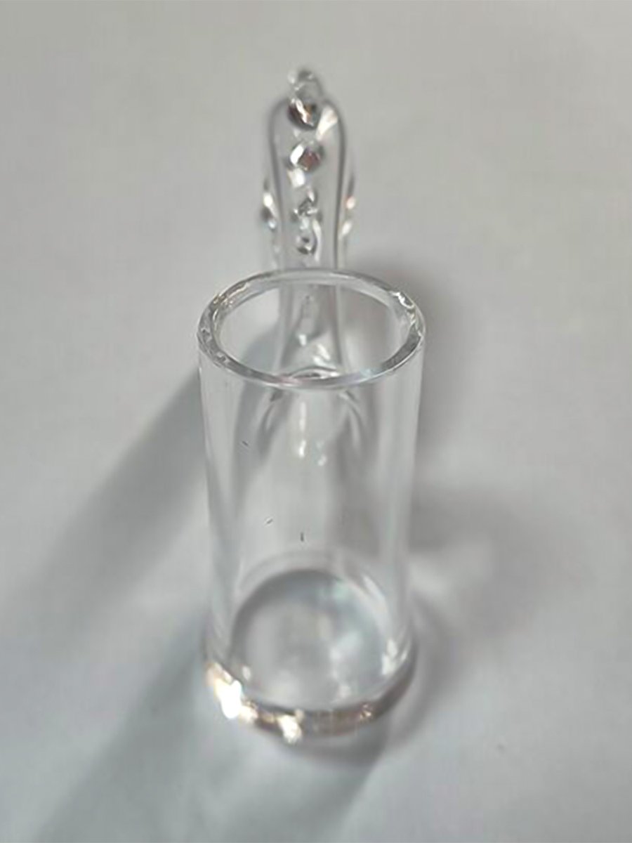 14 mm Seahorse Head Transparent Stone Dab Nail2 14 mm Seahorse Head Transparent Stone Dab Nail2