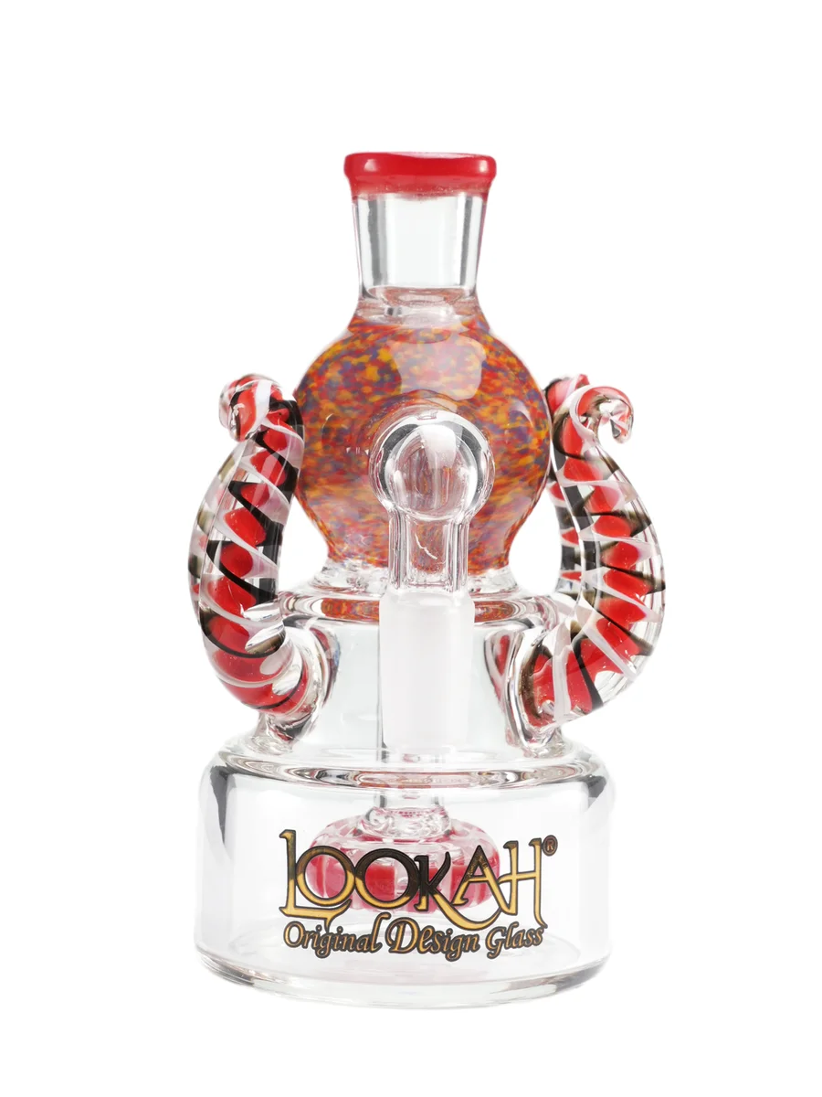 14mm, 90 Degree Male Joint Ash Catcher, Colors: Red, 6 image 14mm, 90 Degree Male Joint Ash Catcher, Colors: Red, 6 image