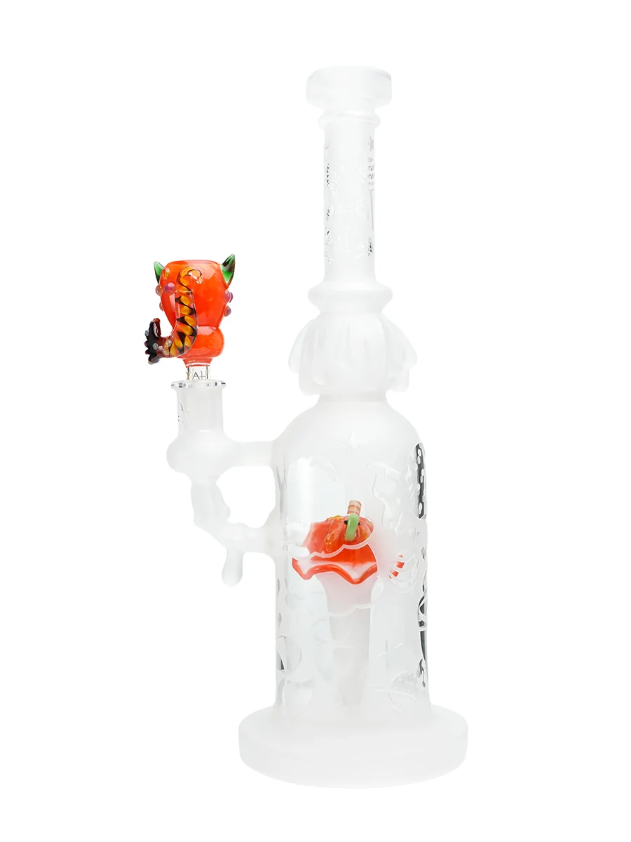 Orange Octopus Tentacle Glass Bowl6