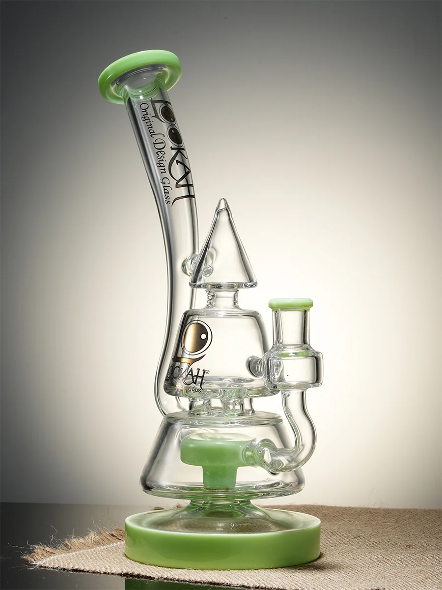11" Triangle Recycler Bong3 11" Triangle Recycler Bong3