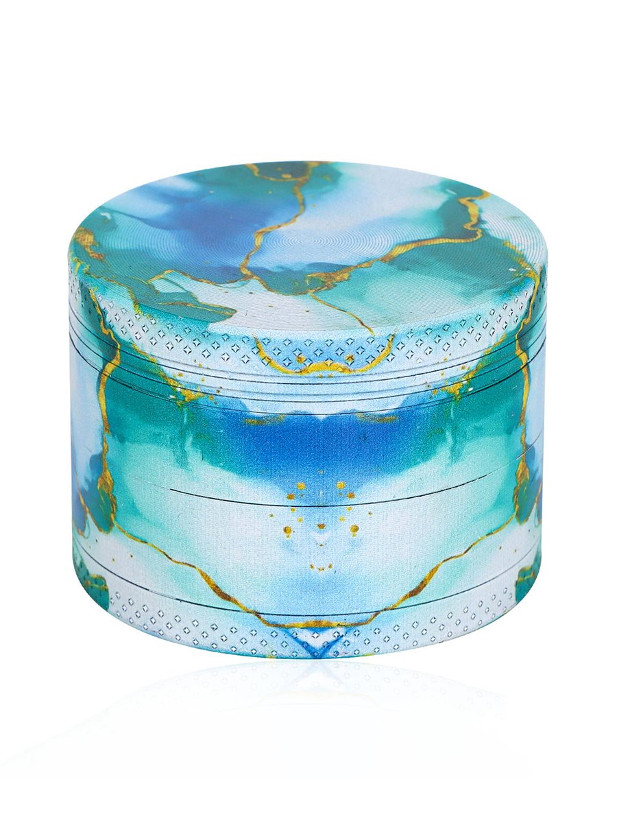 Marble Pattern Metal Herb Grinder Marble Pattern Metal Herb Grinder